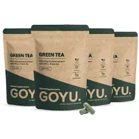 GOYU - Groene thee Extract Capsules 200mg (L-Theanine) - Multipack 240 St