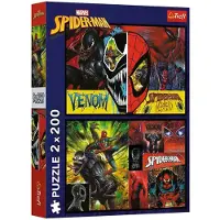 Trefl puzzel Spider-Man dag en nacht - Disney Marvel Spiderman - 2x200 stukjes.