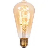 Lucide ST64 E27 LED Filament Lamp Amber 2200 K 4.9 W 3-StepDim