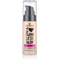 Essence I LOVE FLAWLESS SKIN matt + full coverage Vloeibare foundation 30 ml Nr. 10 - Light Porcelain