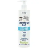 Natessance Organic Coconut Revitalising Body Lotion Intense Hydratatie 400 ml Melk