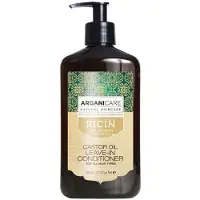 Arganicare - Castorolie Leave-In Conditioner voor alle haartypes - Argan en Castor 400 ml