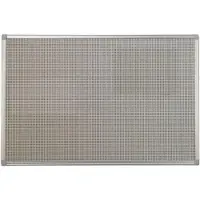 BI-Office Prikbord Magnetisch Wandmontage Keramiek, Staal 60 (B)x45 (H) cm Grijs