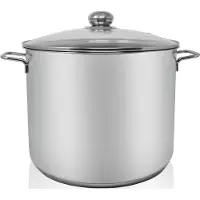 Kruger Jumbo pot, Pan + steelpan, Zilver