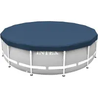 Intex Round All Year Pool Cover Transparant 4.57 m