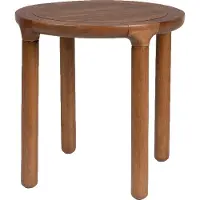 Zuiver Bijzettafel Storm Side Table Walnut