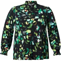 Colletta Noelle Tops - Green/Multi-Colour