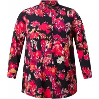 Colletta Neeltje Tops - Soft Red/Multi Colou