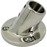 Goldenship Round 60º Base Zilver 22 mm