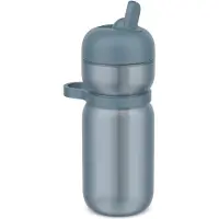 Mepal Drinkfles flip Sport - 600 ml - Flip en drink - Lekdicht - Draaglus en comfortabele grip - Vaatwasmachinebestendig - Drinkflessen - Frost blue