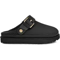 Ugg Dames Goldenstar Villa Leren Klompen zwart (37), Leer, Plat, Gesp, Casual 1169590