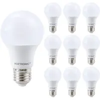 HOFTRONIC™ 10x E27 LED Lamp - 10,5 Watt 1055 lumen - 2700K Warm wit licht - Grote fitting - Vervangt 75 Watt