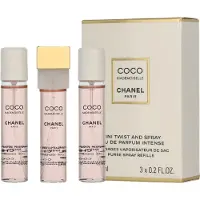 Chanel Coco Mademoiselle Intense Mini Twist and Spray Refills Eau de Parfum 3 x 7 ml