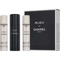 Chanel Bleu de Twist and Spray - 3 x 20 ml - eau de toilette - 1 hervulbare spray + 2 navullingen