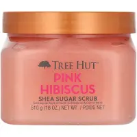 TREE HUT Pink Hibiscus Shea Sugar Scrub Lichaamsscrub 510 g