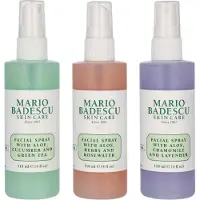 Mario Badescu Huidverzorging Vochtinbrenger Spritz Mist Glow Set Facial Spray with Aloe, Cucumber and Green Tea 118 ml + Facial Spray with Aloe, Herbs and Rosewater 118 ml + Facial Spray with Aloe,