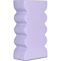 Zuiver Curves Vaas S - Shiny Lilac