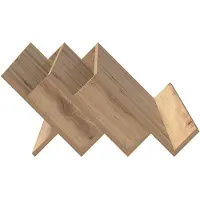 vidaXL Tijdschriftenrek Sonoma Eik 65 x 53 x 28,5 cm Bewerkt hout