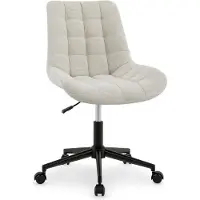 Idimex Draaistoel VASILO met corduroy – beige