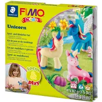 Fimo kids 8034 - ovenhardende boetseerklei - Form&Play set "Eenhoorn"