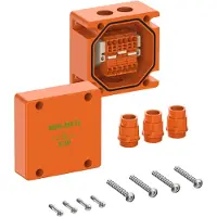 Spelsberg WKE 203 SL Aftakkast (l x b x h) 115 x 93 x 115 mm Oranje IP66 1 stuk(s)
