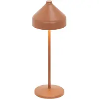 Zafferano AMELIE Oplaadbare en dimbare LED-tafellamp Terracotta