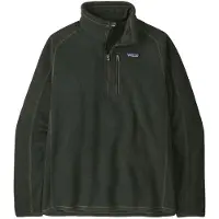 Patagonia - Merken - M's Better Sweater 1/4 Zip Old Growth Green voor Heren van Gerecycled Polyester - Maat XL - Groen