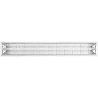 REV LED plafondlamp, kantoorlamp, profielserie, wit, 120 cm, 18W, G13, 1700 lm, neutraal wit, 4000K