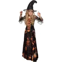 Boland Kinderkostuum Dazzling witch (7-9 jaar) - Carnavalskleding