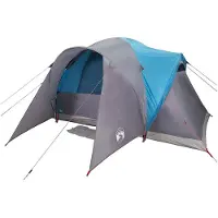 vidaXL Koepeltent 6-persoons waterdicht blauw