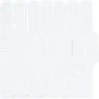 vidaXL Veer Tegel 20 st Wit 30 x 30 cm Polyurethaan en PET