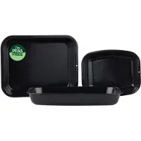Russell Hobbs CW20701EU Braadpan & Snijplank set 3st, Gerechten voor gratineren, Zwart