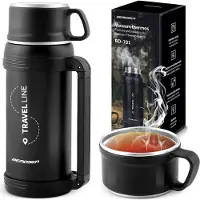 Berdsen Vacuüm thermoskan - 1500 ml - BD-781 - zwart