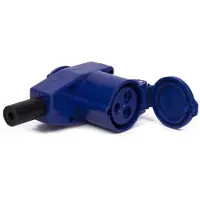 Benson CEE contrastekker | (16A, 220V, IP44, Schuko en CEE, Haaks)