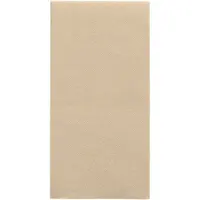 Papstar 5x 50 Servetten ROYAL Collection 1/8 vouw 40 cm x 40 cm zand