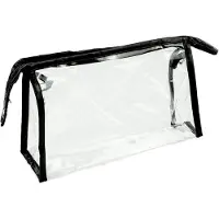 Vagabond NTB - Security Check-in Bag - Transparante Toilettas - Groot - afmeting: 30 x 7 x 19 cm.