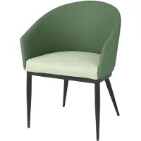 Bolero sloane interieur eetkamerstoelen - groene bos mix (set van 2)