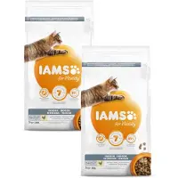 IAMS Cat Adult Indoor - Kattenvoer - 2 x Kip 3 kg