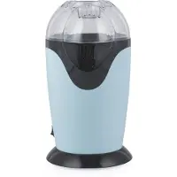 Giles & Posner Elektrische 3 Minuten Popcornmaker - Matblauw - 1200 W