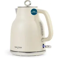 Salter Retro Crème Waterkoker - 1,7 L - 360° Basis - Snel Koken