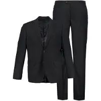 JP 1880 Regular Fit Blazer zwart, Effen