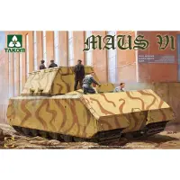 Takom Modelbouwpakket Militaire voertuigen - 2049 WWII German Super Heavy Tank Maus V1 Plastic - 1:35 - Modelbouw