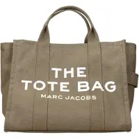 Marc Jacobs Shopper 'The Canvas Medium Tote 34x15x27 cm' lichtgroen