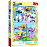 Disney puzzel Disney Lilo&Stitch - 2x70 stukjes FSC Mix.