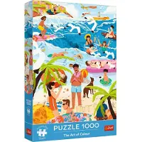 Trefl Premium Plus, kwaliteit, 1000 stukjes, "De Kunst van Kleur", 1000 stukjes, Kunst