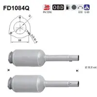 As FD1084Q Roetfilter (DPF)
