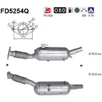 As FD5254Q Roetfilter (DPF)