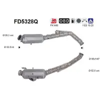 As FD5328Q Roetfilter (DPF)