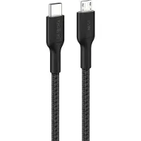 Belkin BoostCharge Pro USB-C to Micro-USB Cable - Black