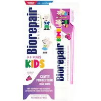 Biorepair kids - tandpasta zonder fluoride - druiven smak, 50 ml